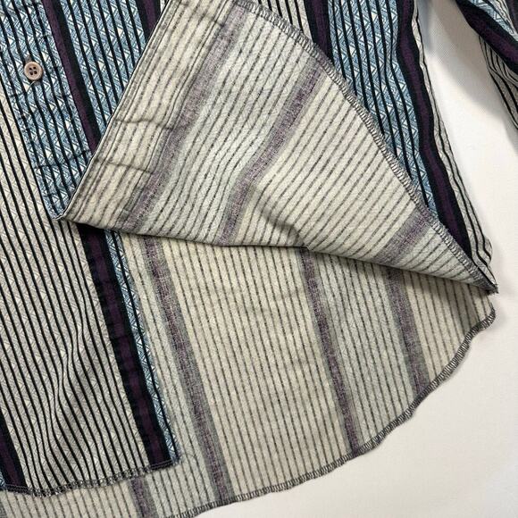 Vintage 1980’s Wrangler Cowboy Cut Regular Fit Western Button Front Shirt - Picture 5 of 7